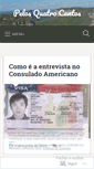 Mobile Screenshot of pelosquatrocantos.com